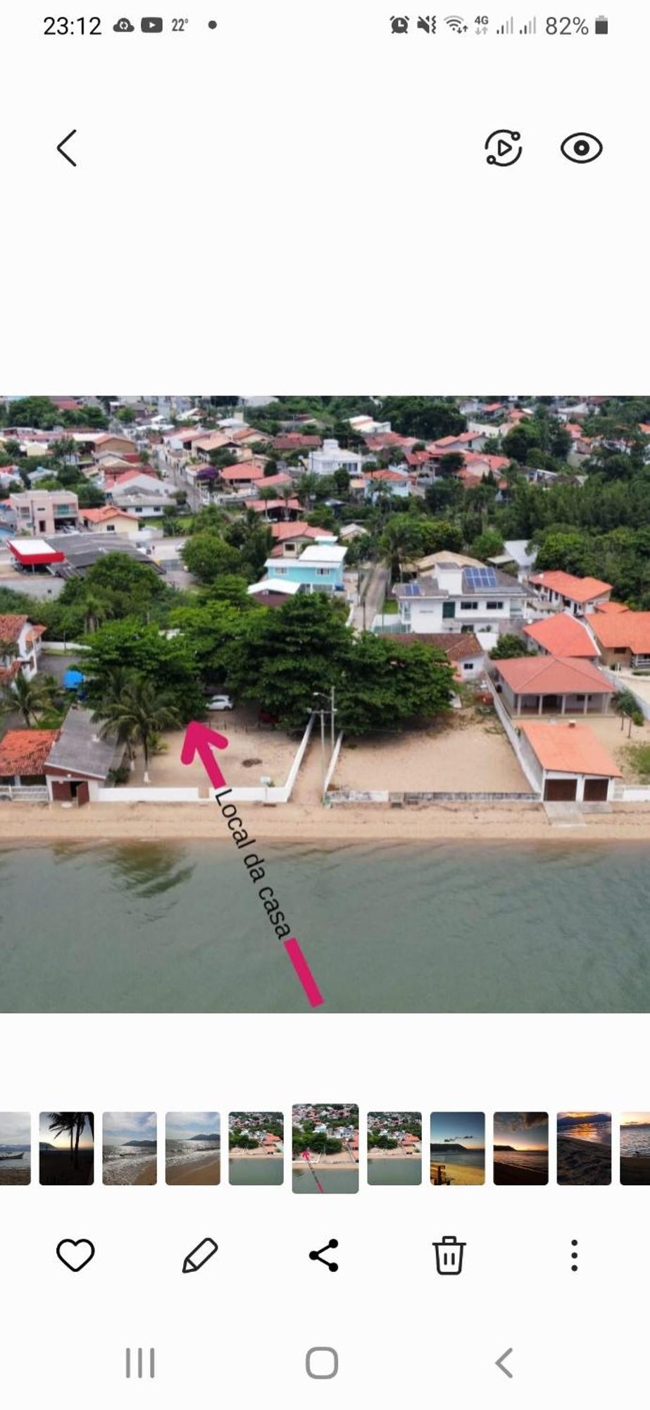 Pe Na Areia, Casa Na De Frente O Mar Holiday home *